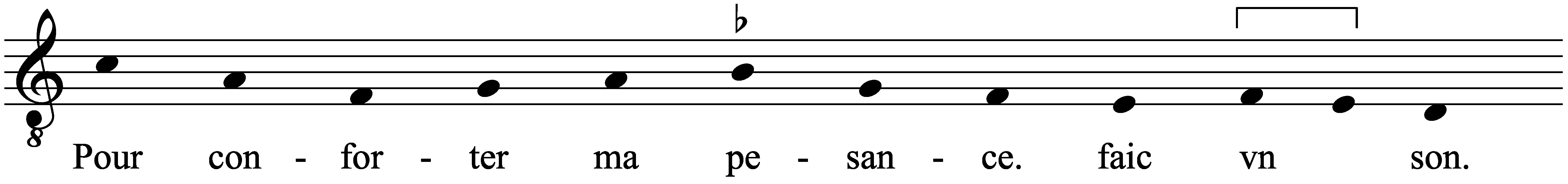 Work musical notation